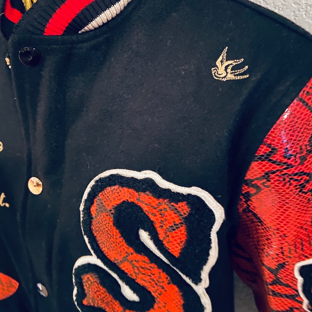 Extremely Rare Sabit Nyc Python Varsity Jacket - S - image 6
